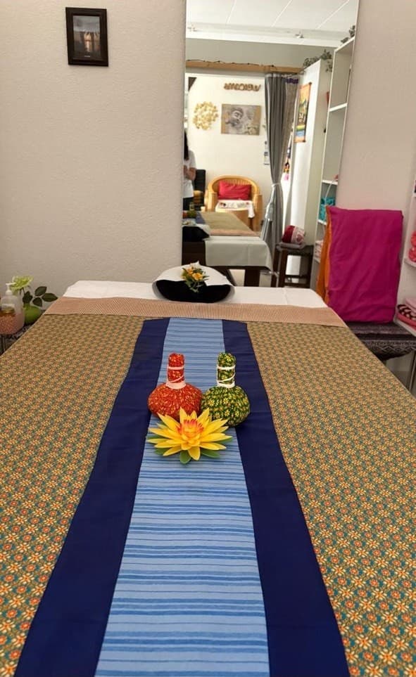 Empfangsbereich von Tanida Thai Massage in Schöftland
